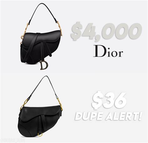 bolso saddle dior imitacion|dior saddle bag dupes.